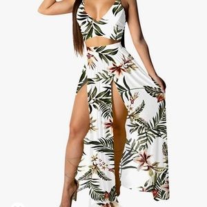 Vacation 2 piece Dress